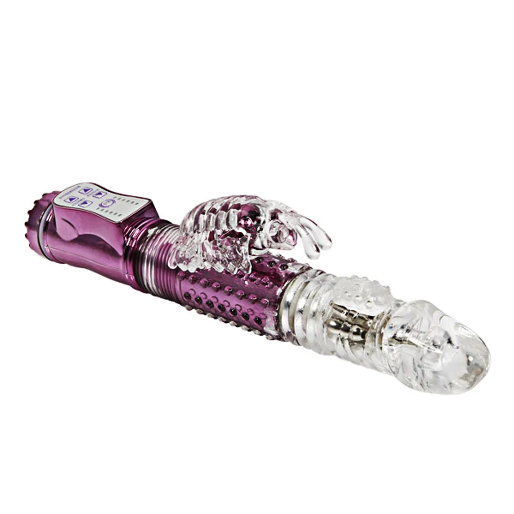 DV 12 Premium Rotating Thrusting Silicone Masturbator 28cm — photo 4