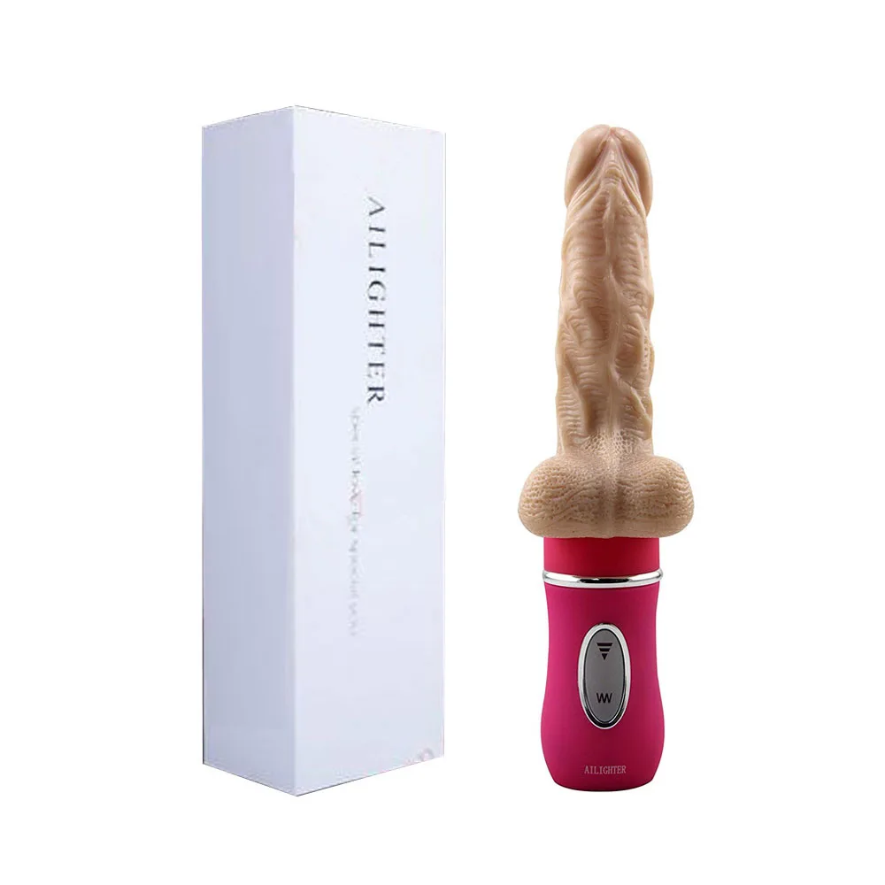 Ailighter Heated Vibrating Realistic Dildo — photo 3