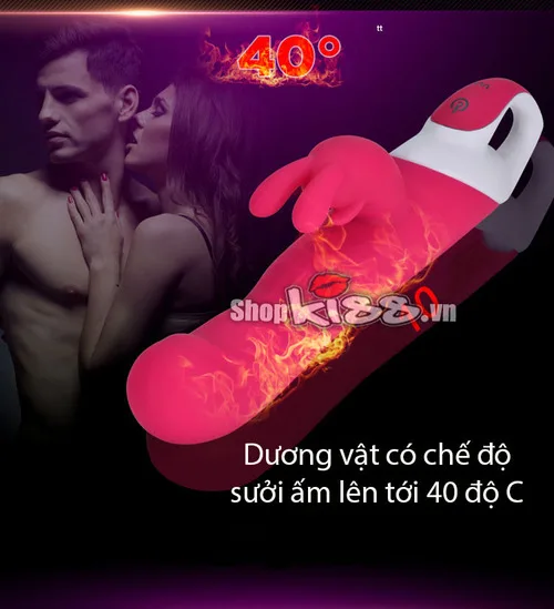 Nano Jeuplay Premium Female Handheld Vibrating Dildo Pink — photo 3