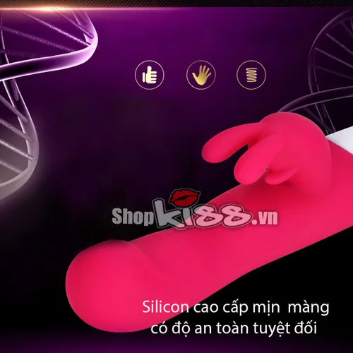 Nano Jeuplay Premium Female Handheld Vibrating Dildo Pink — photo 7