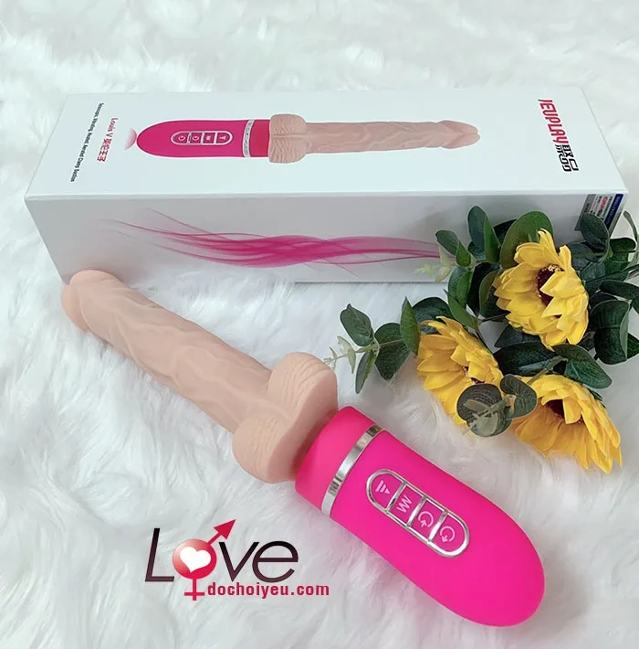 Nano Louis V Heated Air Pump Soft Silicone Dildo — photo 4