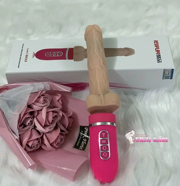 Nano Louis V Heated Air Pump Soft Silicone Dildo — photo 2