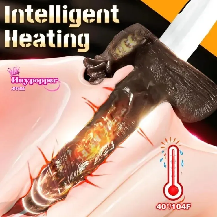 Selina Premium Vibrating Thrusting Dildo 40°C Heat Feel — photo 4