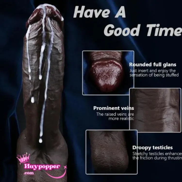 African Style Large Silicone Dildo Premium Realistic Toy — photo 2