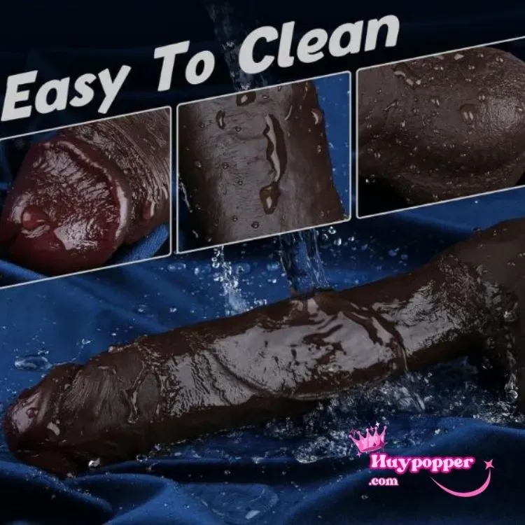 African Style Large Silicone Dildo Premium Realistic Toy — photo 5