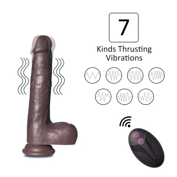 African Heating Thrusting Rotating Vibrator Remote Control — photo 5