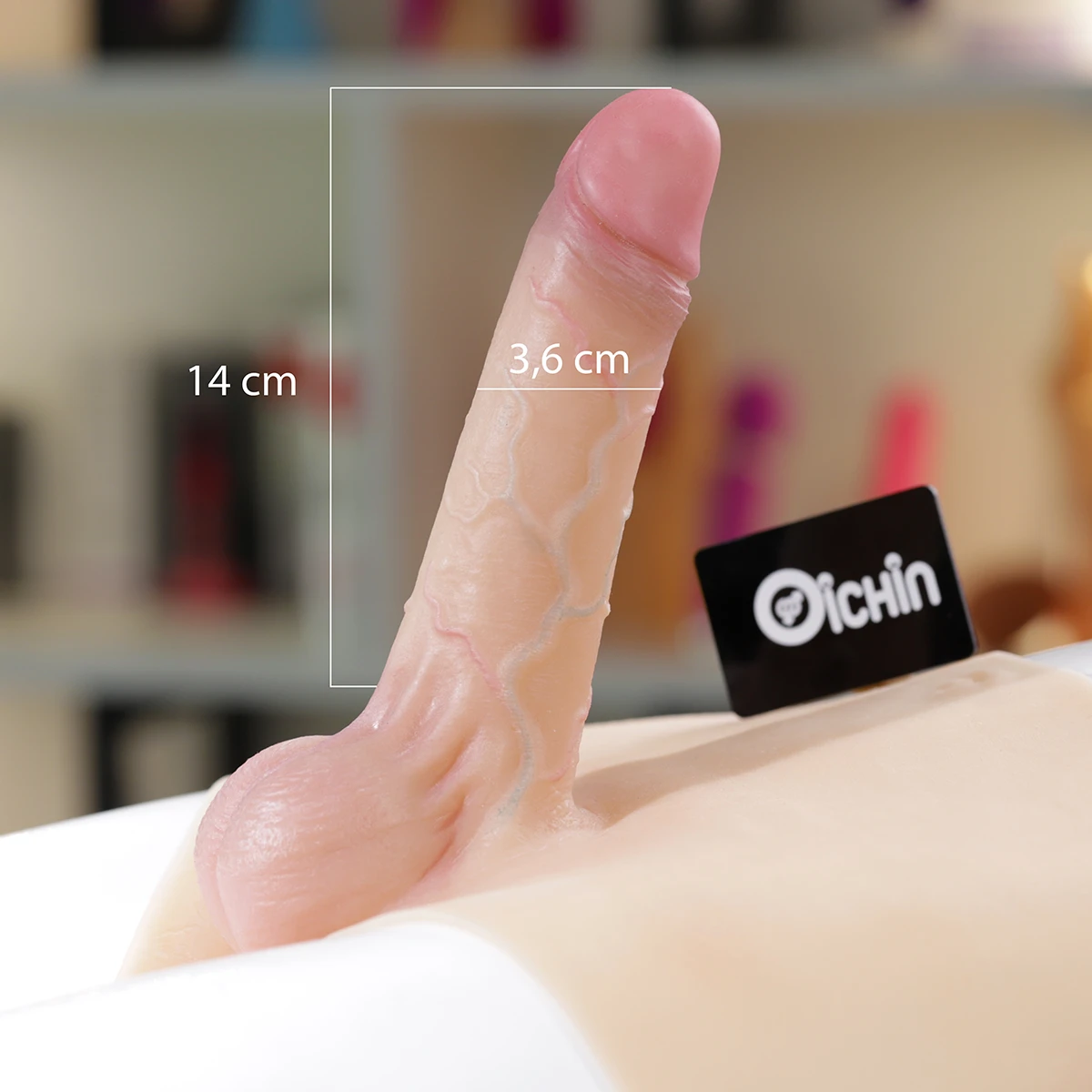 Silicone Hollow Strap-On Dildo 3 Sizes Waterproof — photo 7