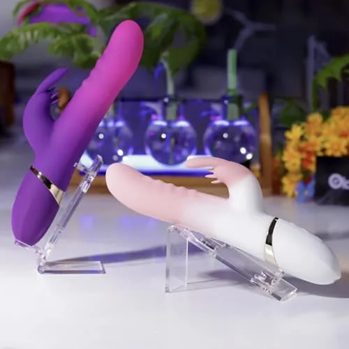 Loving World SHP1407 Silicone Dildo 30-Speed Vibration & Thrusting — photo 5