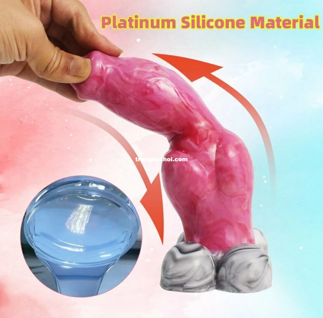 FAAK XXL Ultra-Soft Dog Dildo for Maximum Sensation — photo 2