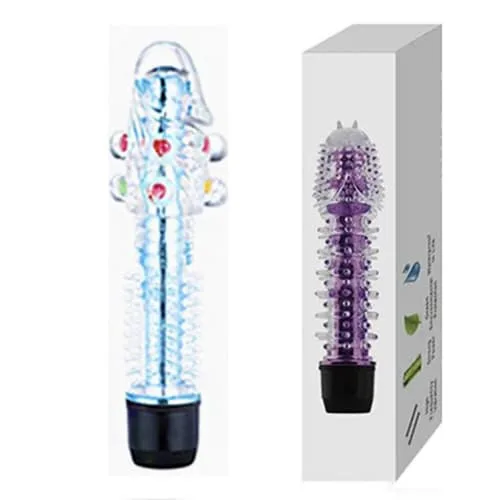 SHP1450 Silicone Textured Realistic G-Spot Vibrator Male Toy — photo 4