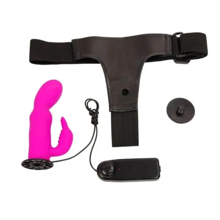 Ultra Harness Hollow Strap-On Realistic Double Penetration — photo 3