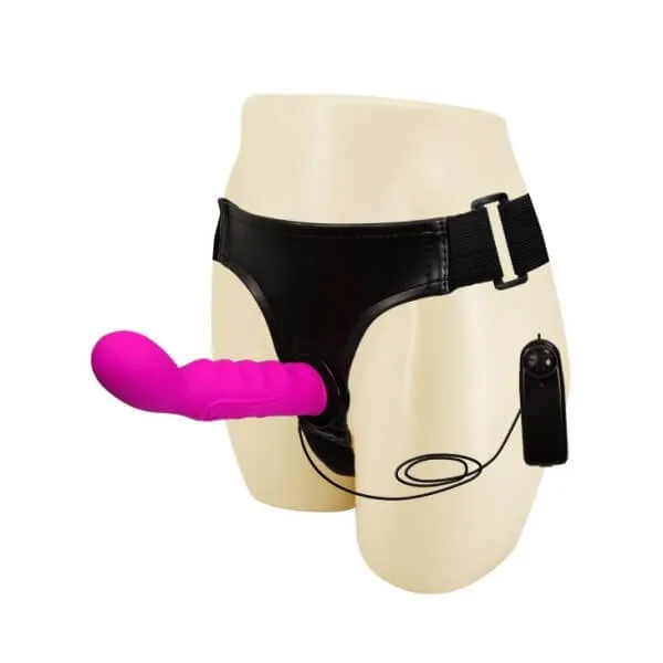 Ultra Harness Premium Strap-On Silicone Dildo for Couples — photo 2