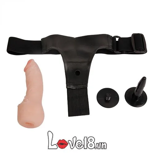 Ultra Cyber Skin Strap-On Dildo for Lesbian Couples — photo 2