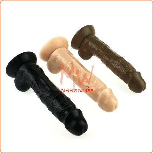 JB DV20 Suction Base Medical Silicone Dildo — photo 2