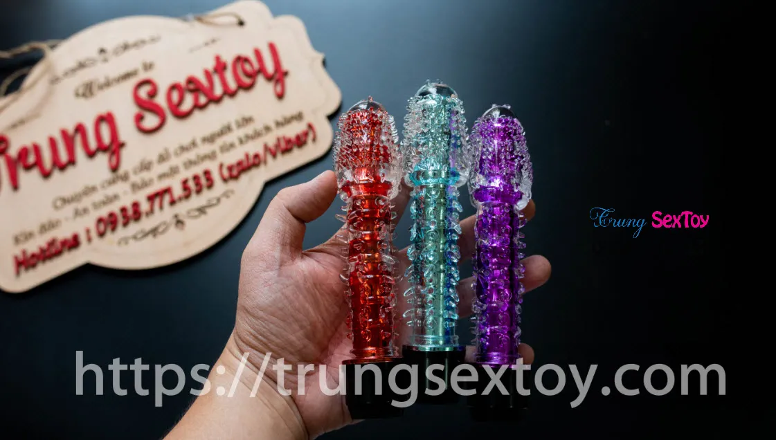 AAA Silicone Flexible Spiked Strong Vibrating Dildo Gift Gel — photo 3