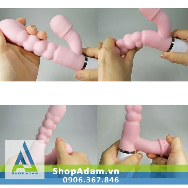 Pink Vibe Japanese Super Vibe Silicone Dildo Suction Base — photo 3