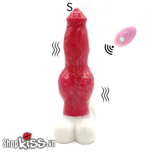 FAAK Hellfire Vibrating Realistic Silicone Dildo For Women — photo 4