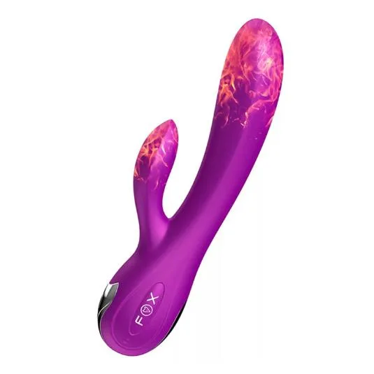FOX Multifunctional Vibrating Thrusting Heated Dildo — photo 4