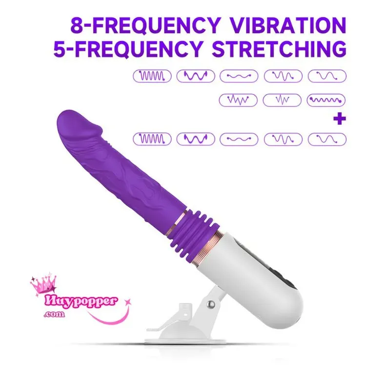 Love Air Premium Multi-Function Vibrating Dildo — photo 2