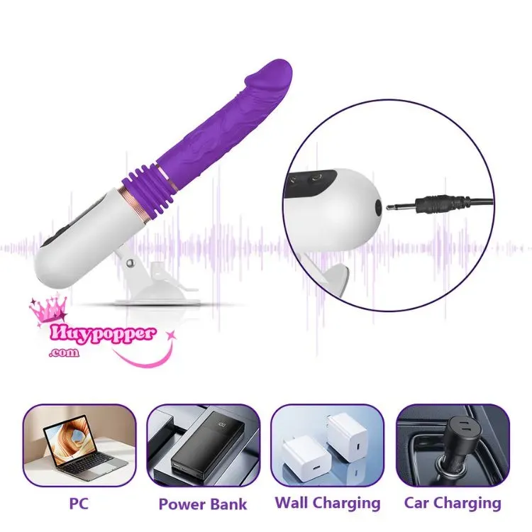 Love Air Premium Multi-Function Vibrating Dildo — photo 3