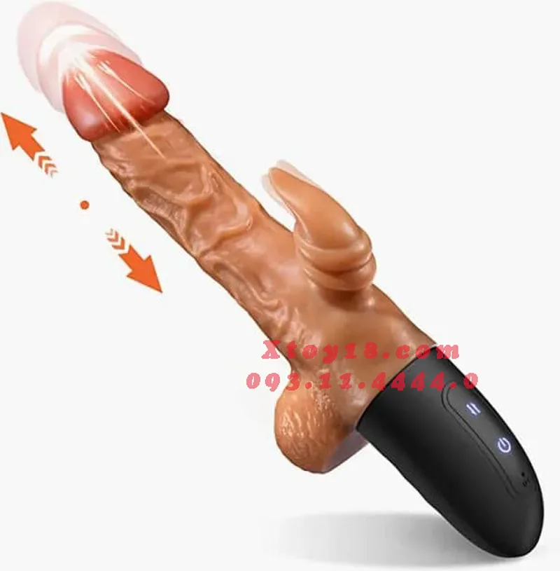 Premium Multi-Function Male Vibrator Warmth Thrust Spin — photo 4