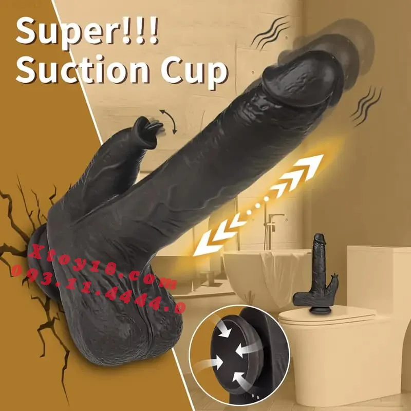 African Suction Base Multifunctional Vibrator Heat — photo 5