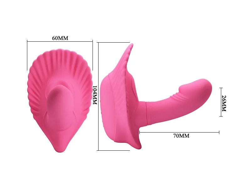 Fancy Clamshell 7cm 12-Mode Vibrating G-Spot Massager — photo 4
