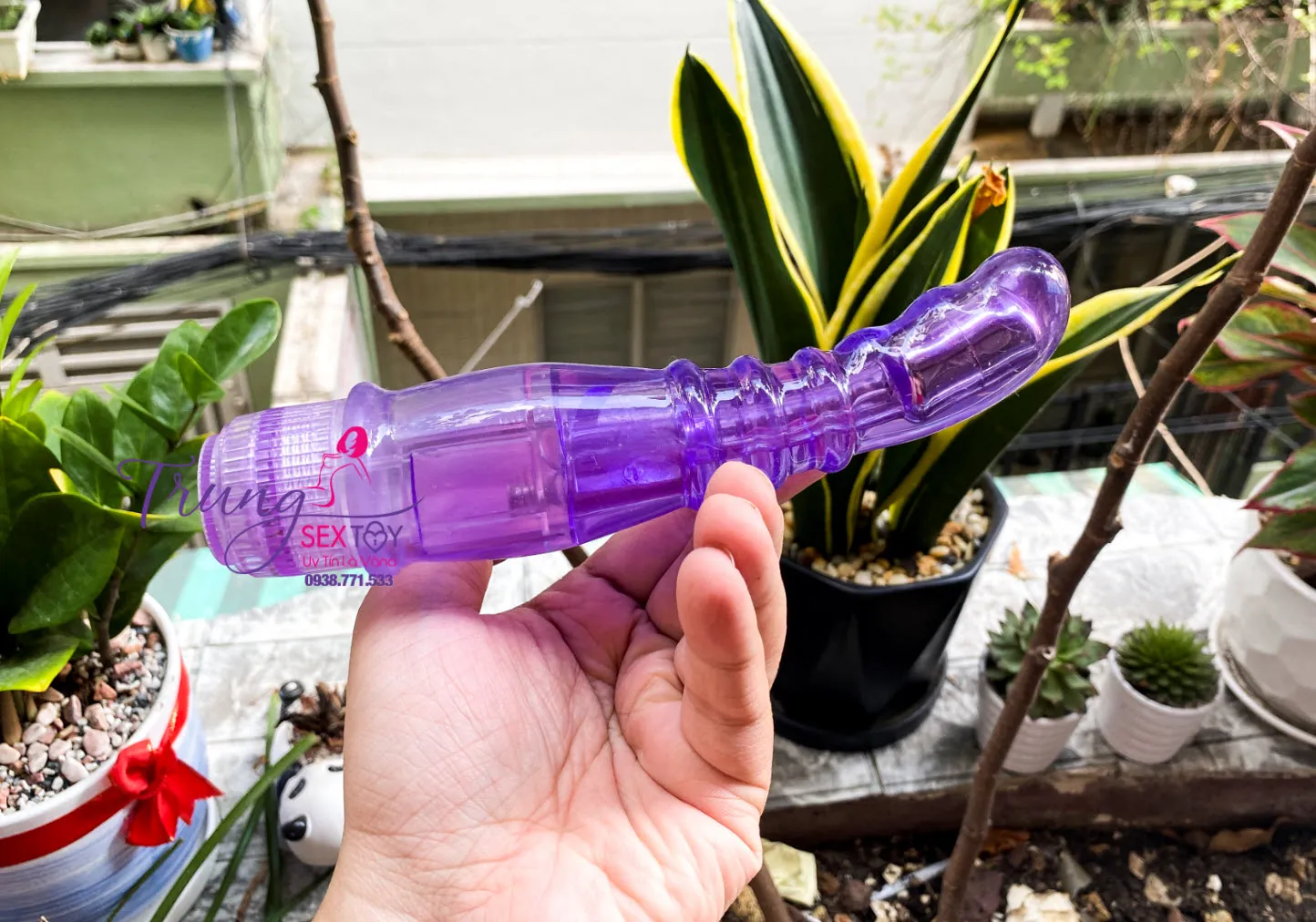 Silent Multi-Function Vibrating Silicone Dildo Battery Operated — photo 6
