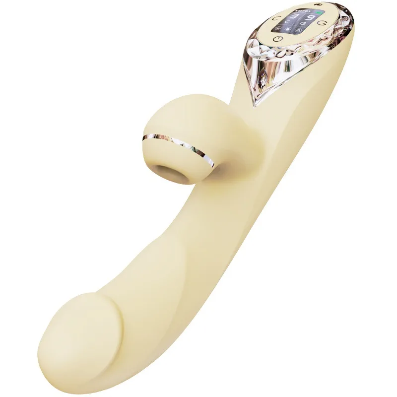 A-KING PRO Multi-Function Vibrating Heated Silicone Dildo — photo 3