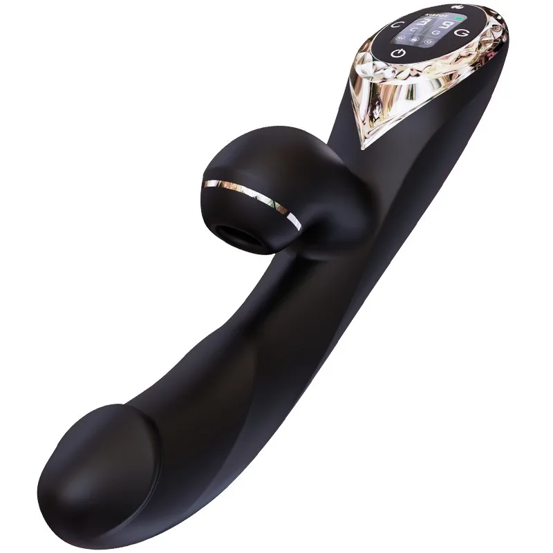 A-KING PRO Multi-Function Vibrating Heated Silicone Dildo — photo 2