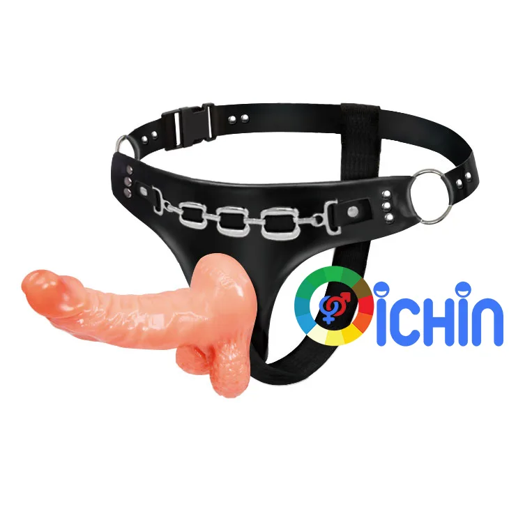 Ultra Harness Strap-On Dildo for Lesbian Couples Realistic Design — photo 2