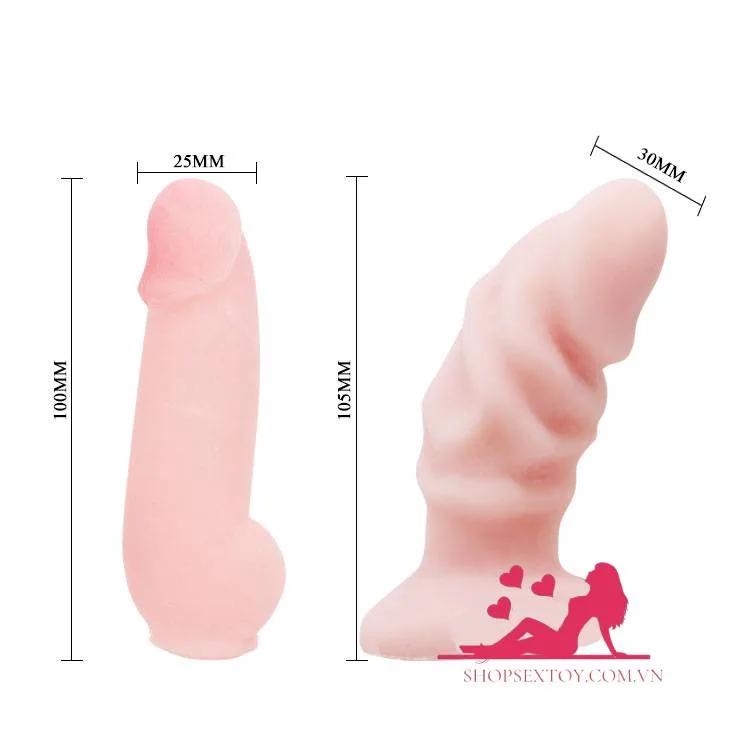 DC65N Super Soft Strap-On Dildo Small Size for Les Couples — photo 6