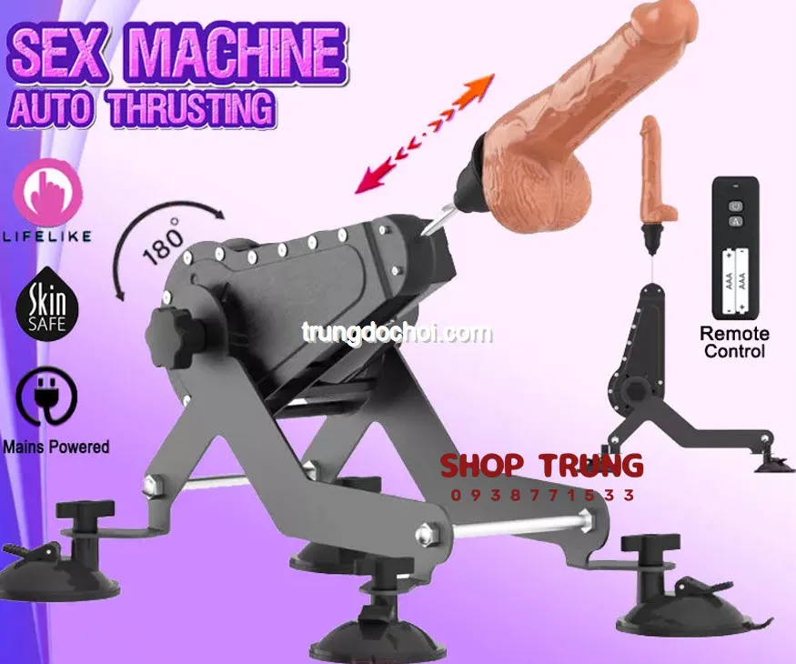 Auto Thrusting Female Robot Sex Machine High-Tech Toy — photo 2