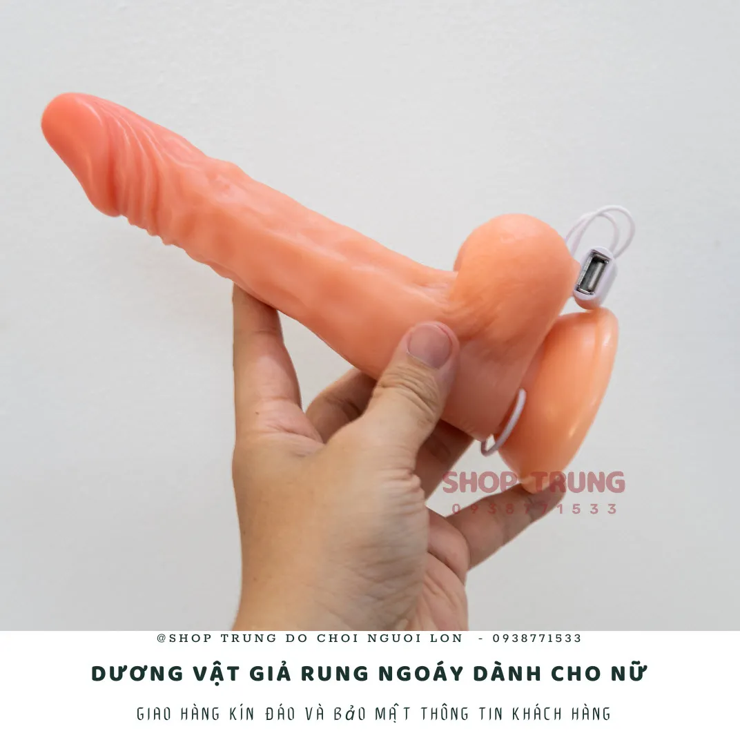 15cm Rotating Female Dildo Silicone USB Rechargeable Realistic Toy — photo 3