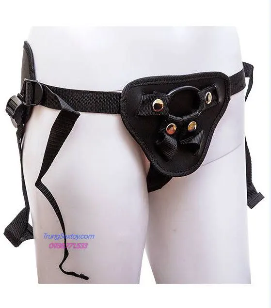 Les Strap-On Black Multi-Purpose Secure Comfortable Adult Toy — photo 4