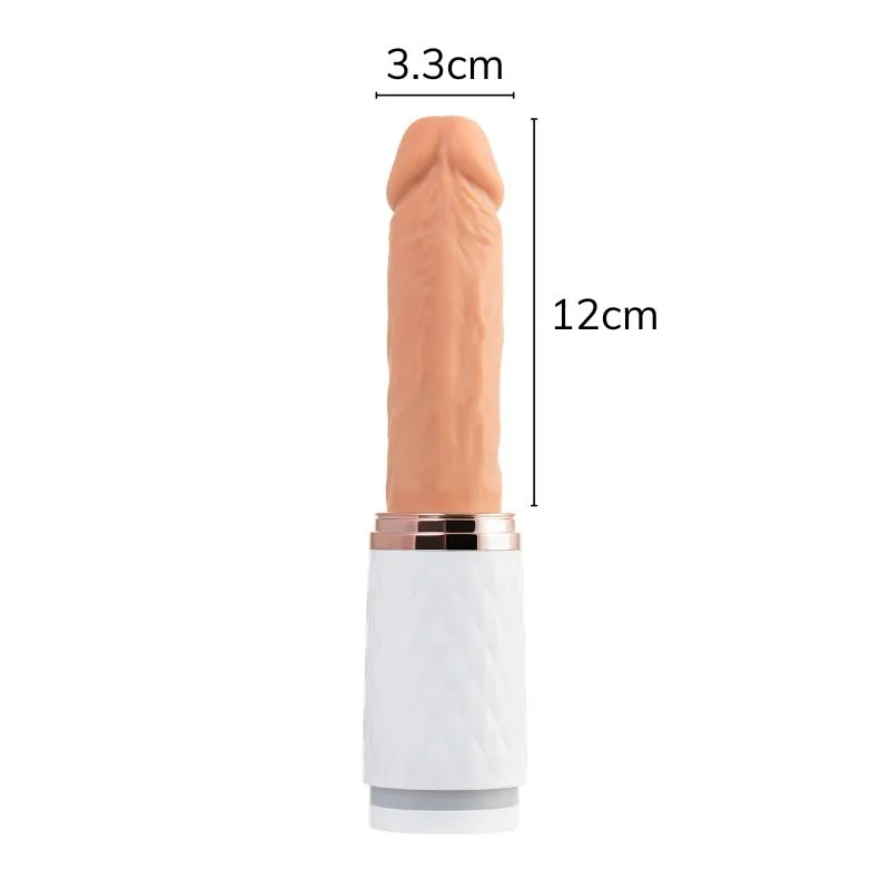 Diamond Love Wall-Mounted Heated Vibrating Masturbator — photo 5