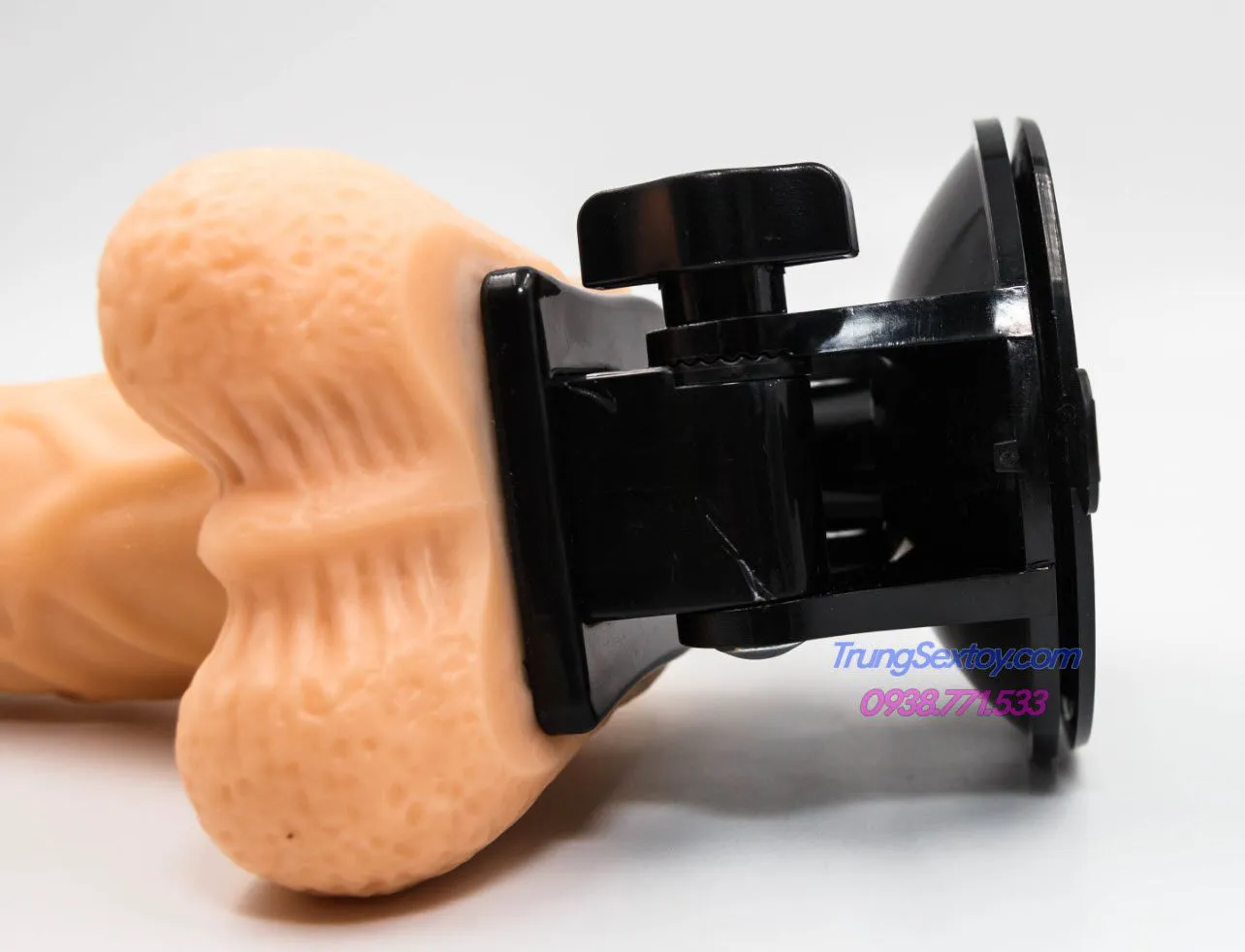 Xuanai Remote Control Rotating Suction Dildo 21cm — photo 6