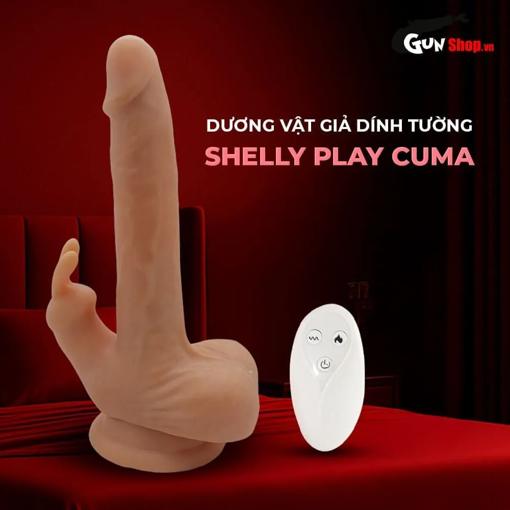 Shelly Play Cuma wall mount rabbit vibrating dildo 7 modes — photo 3