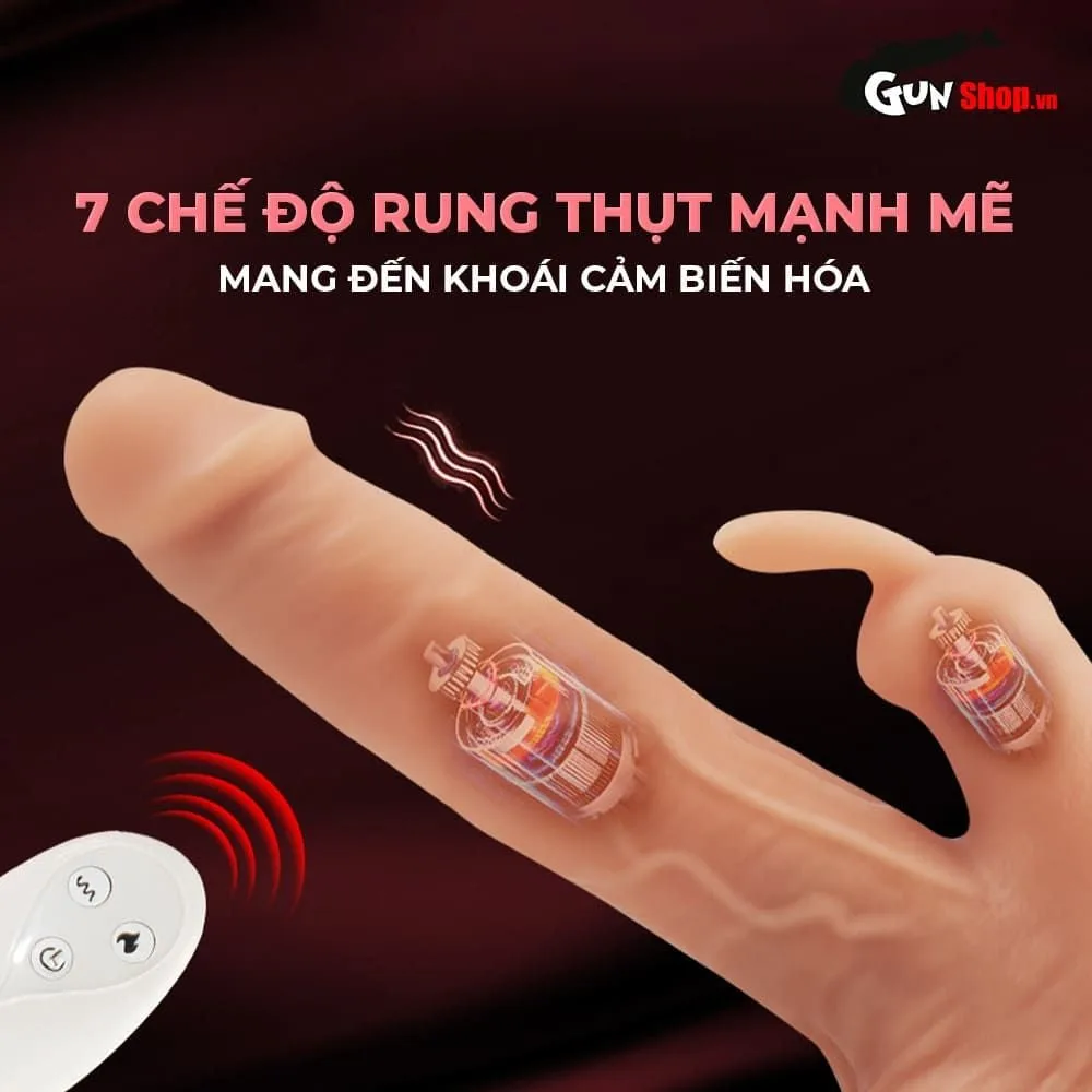 Shelly Play Cuma wall mount rabbit vibrating dildo 7 modes — photo 7