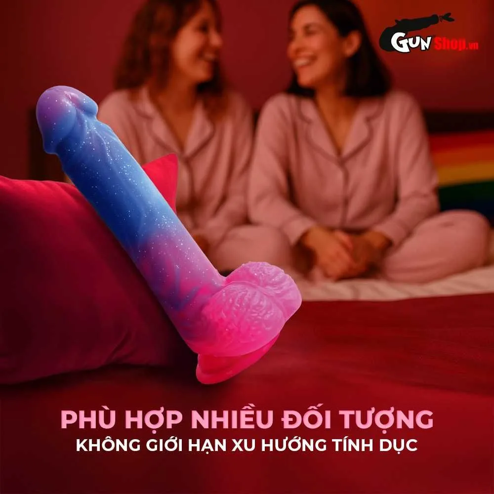 Shelly Play Prismy 14.5cm Wall-Mount Galaxy Pattern Dildo — photo 5