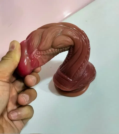 SHP1350 Monkey Skin Realistic Dildo With Suction Base 29cm — photo 3