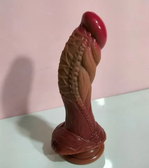 SHP1350 Monkey Skin Realistic Dildo With Suction Base 29cm — photo 5
