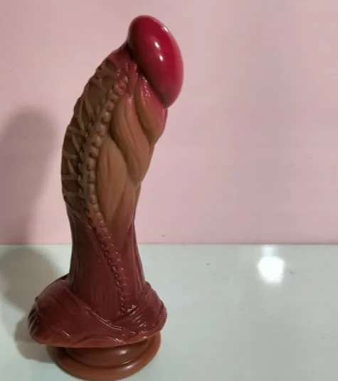 SHP1350 Monkey Skin Realistic Dildo With Suction Base 29cm — photo 2