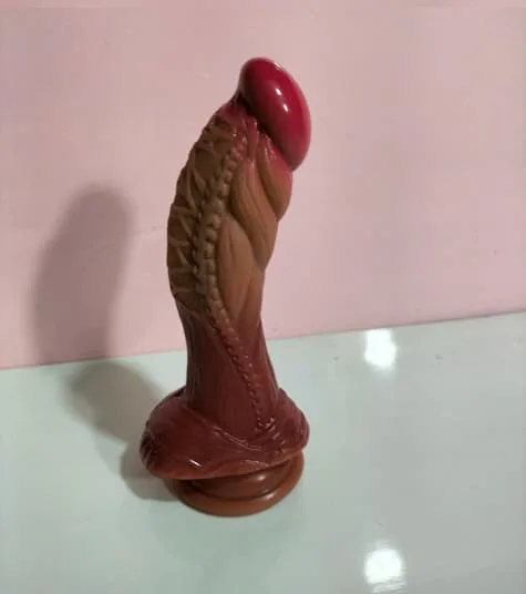 SHP1350 Monkey Skin Realistic Dildo With Suction Base 29cm — photo 4