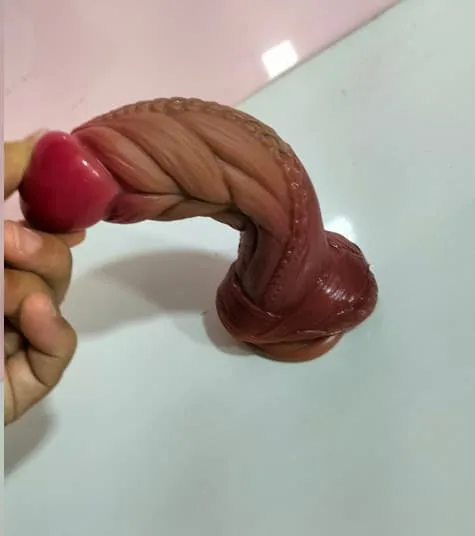 SHP1350 Monkey Skin Realistic Dildo With Suction Base 29cm — photo 6