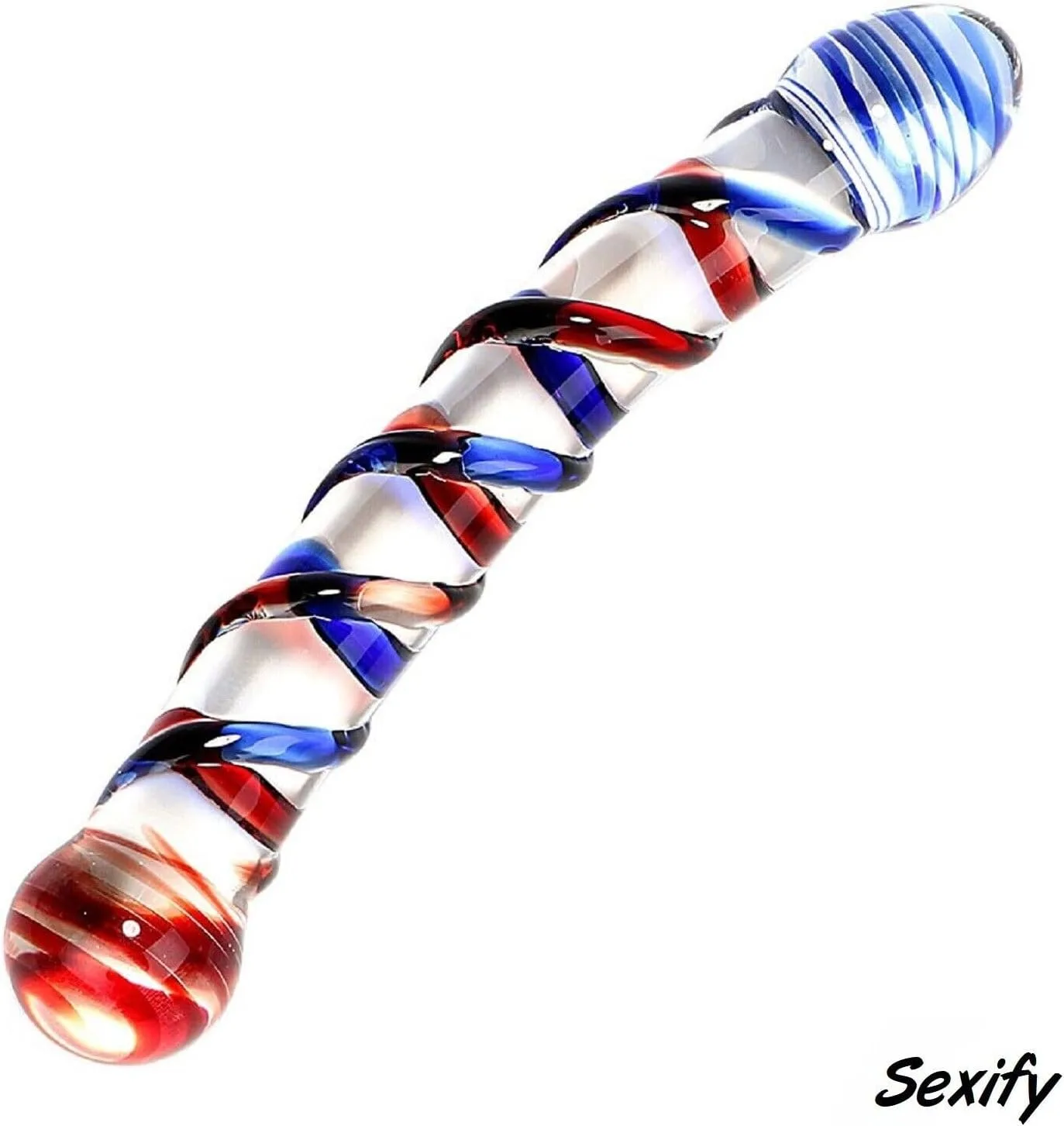 Glass Dolphin-Shaped Silicone Dildo Borosilicate Gentle Sensual Stimulator — photo 4