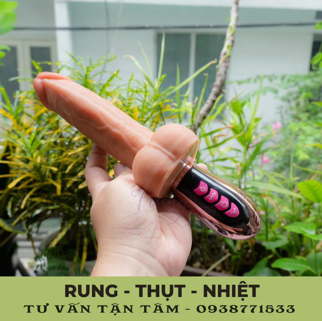 Powerful East Cock Vibrator Warmth Thrust Dual Mode — photo 5