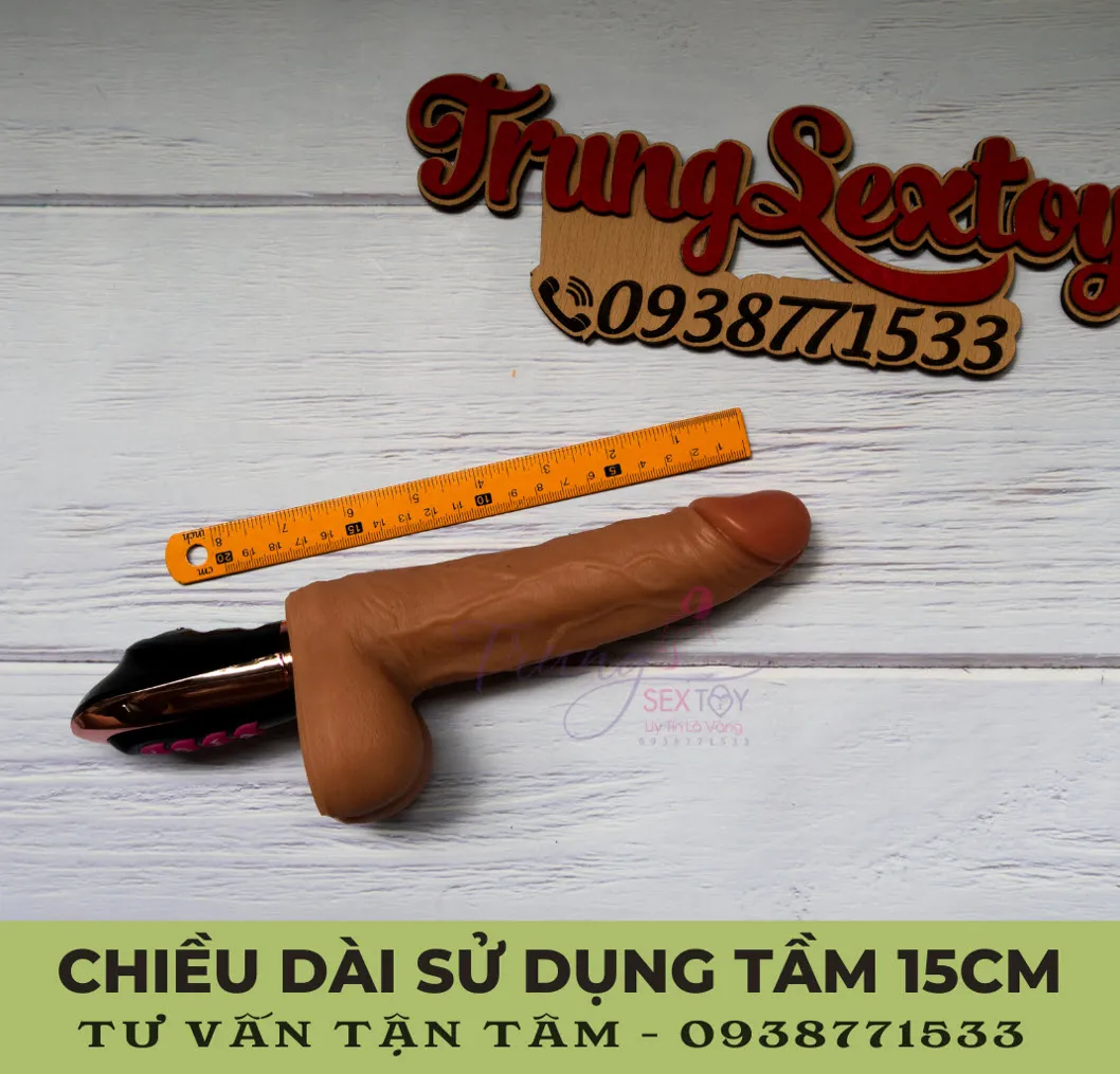 Powerful East Cock Vibrator Warmth Thrust Dual Mode — photo 6