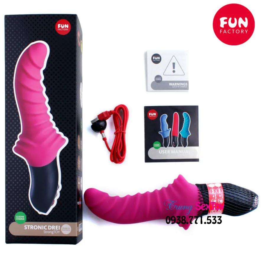 Fun Stronic Drei Premium Realistic Vibrating Dildo for Women — photo 2