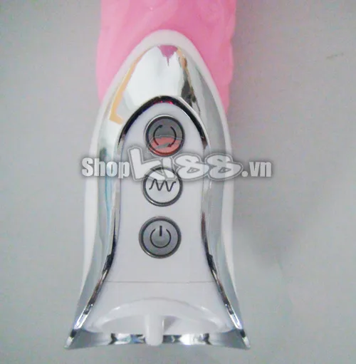 Dolphin Textured Super Vibrating Silicone G-Spot Dildo Massager — photo 6